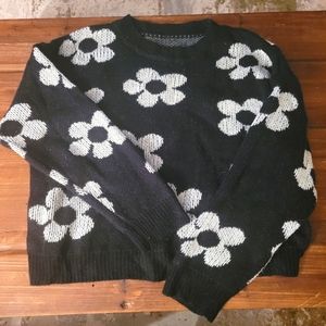 Shein flower sweater